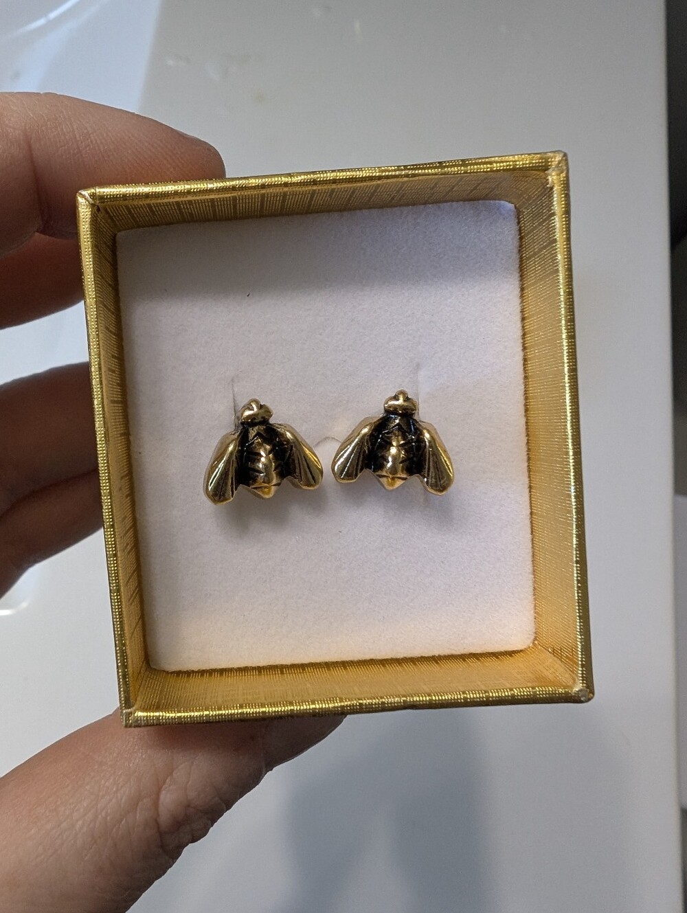 RARE Wild for Bees earrings by Jenny Bird (2013 release Limited to 100 Pairs)